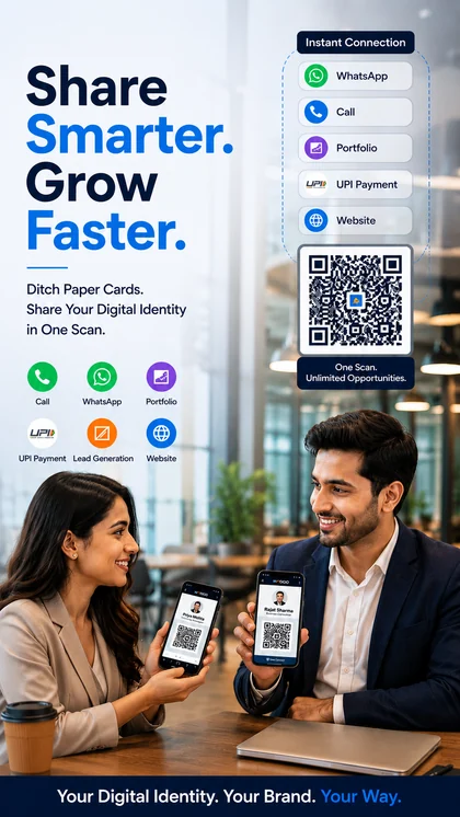 MYDGID QR sharing poster