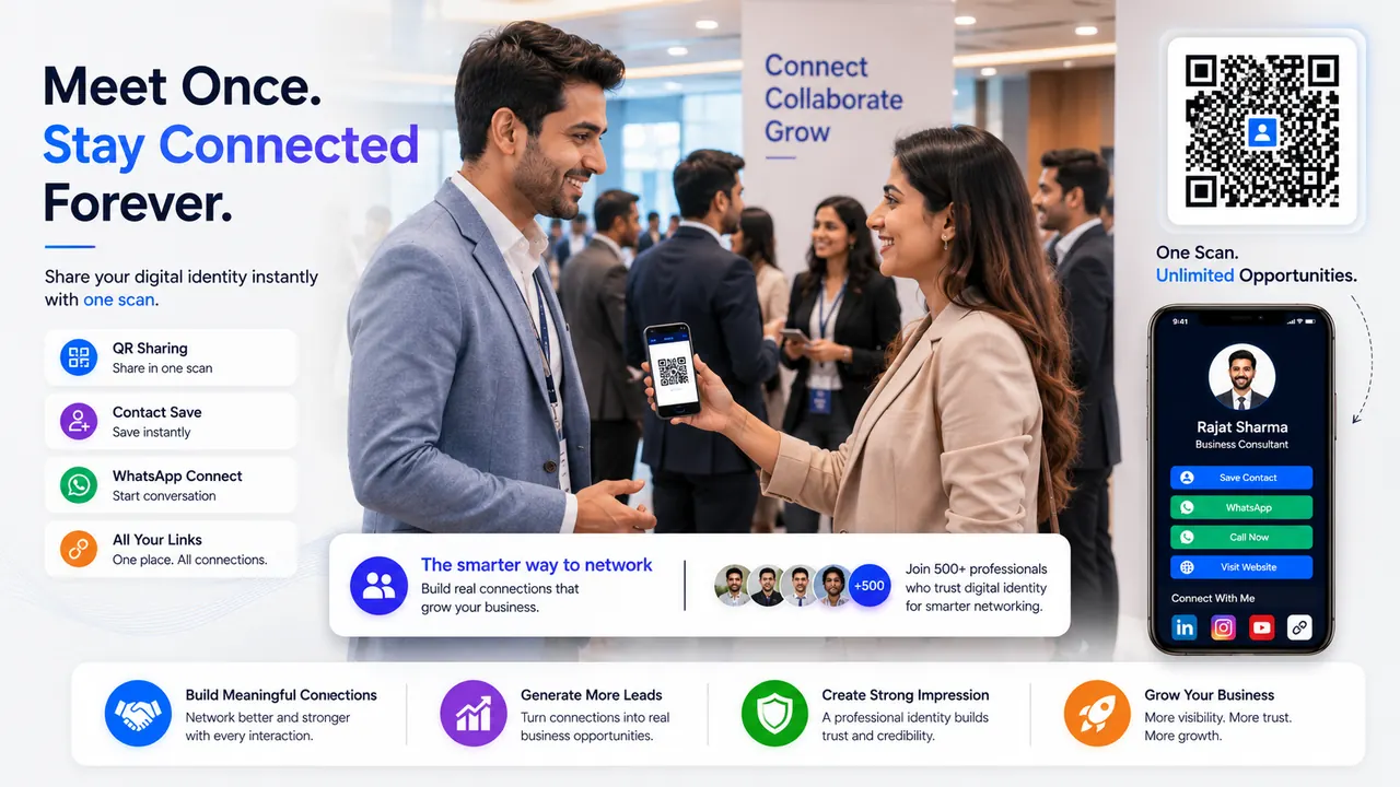 MYDGID helps professionals meet once and stay connected forever